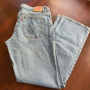 LEVIS 550 Classic Relaxed Bootcut Women’s Jeans Size 14 L y2k